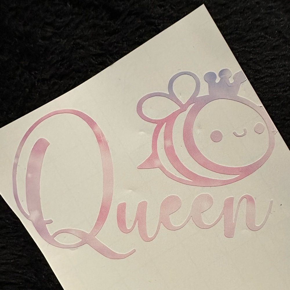 Queen B Decal Sticker